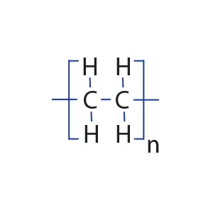ساختار مولکول پلی اتیلن